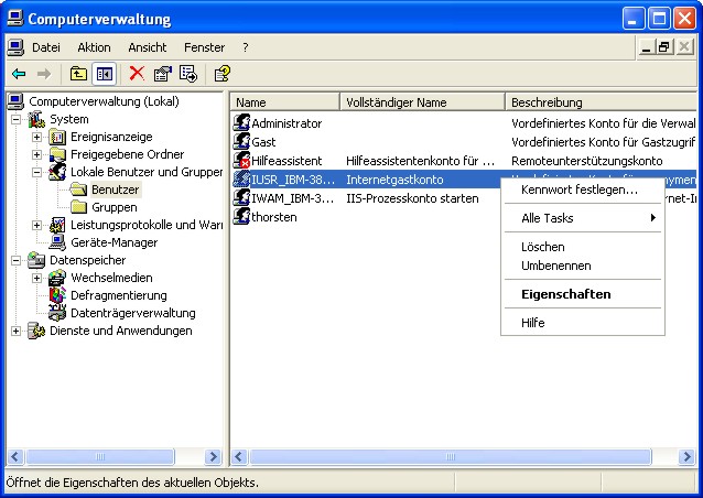 Installation und Konfiguration